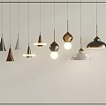 Pendant lamp combination 3d model