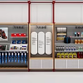 Car Supplies Display Shelves With Multiple Layers For Organized Auto Products Storage