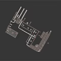 Industrial Equipment With Metal Framework Pipes And Multi Layer Structure
