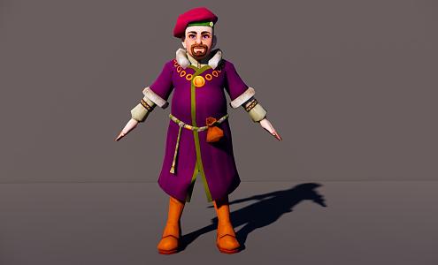 Characters 3d model