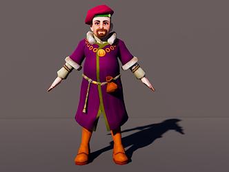 Characters 3d model