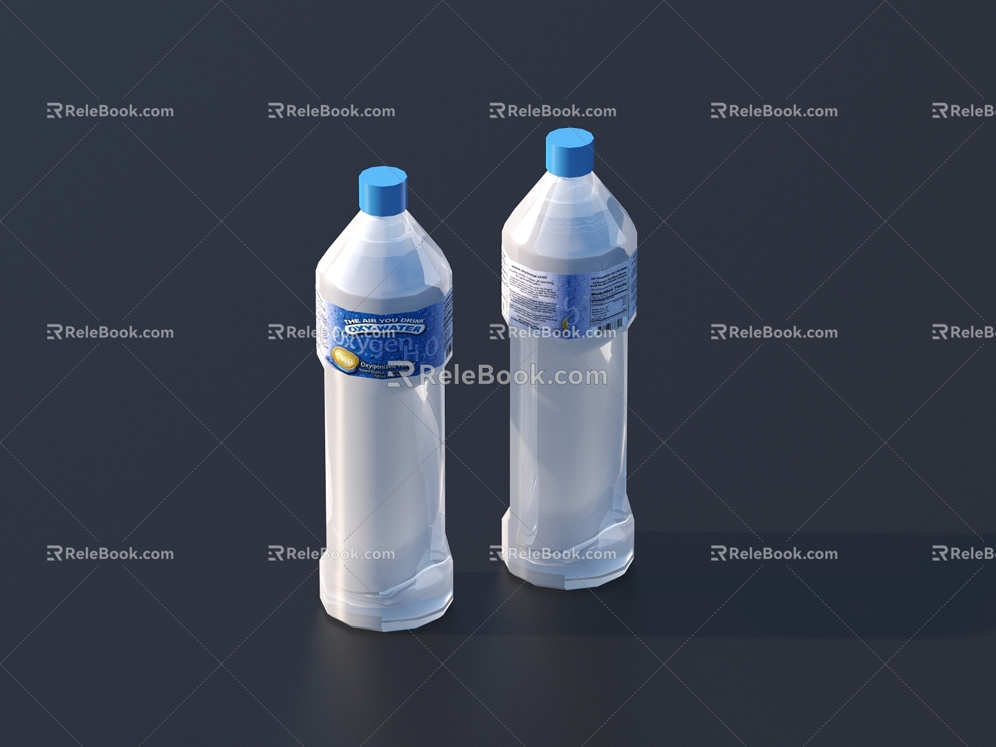 Mineral Water 3D Model a12018 3d model