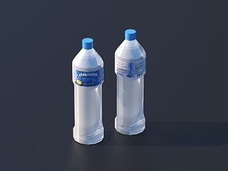 Mineral Water 3D Model a12018 3d model