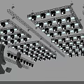 Professional Commercial Stage Lighting And Sound Equipment With Truss System Setup