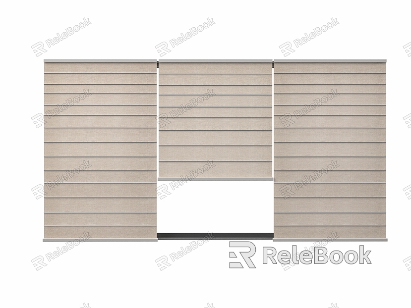 Modern venetian blinds curtain fabric curtain model