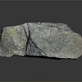 Natural Wooden Stone With Rough Texture And Earthy Color Tones For Decorative Use