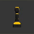 Redfield Cordless Drill With Yellow And Black Design And Battery Base