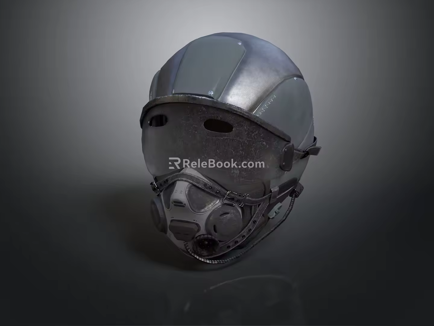 Sci-Fi Helmet Alien Helmet High Tech Helmet Game Helmet 3d model