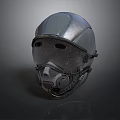Sci-Fi Helmet Alien Helmet High Tech Helmet Game Helmet 3d model