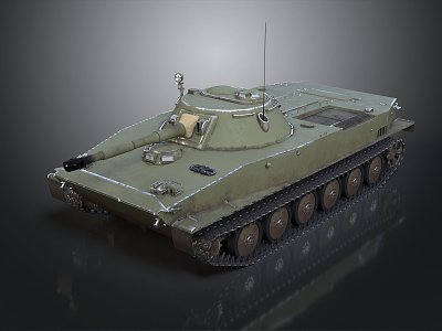 Light Tank Light Armored Tank Modern Tank World War II Tank World War I Tank Heavy Tank 3d model