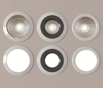 Modern downlight spotlight open-mounted downlight recessed downlight spotlight 3d model