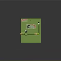 Safire Industrial Equipment Green And Silver Cylindrical Tank With Pipes And Valves