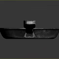 Pan Flat Pan Flat Frying Pan Frying Pan 3d model