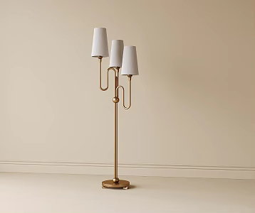 French floor lamp 3d model