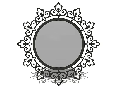 Bathroom mirror Modern mirror 3d model Bathroom mirror Modern mirror 3d model