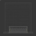 Modern White Square Outdoor Wall Light With Sleek Design For Exterior Lighting