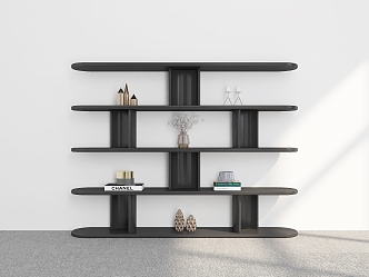 Bookshelf Decoration Bookshelf Ornaments Storage Rack Decorative Rack Bookshelf Shelf 3d model