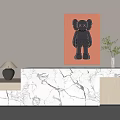 Front desk, reception desk, bar counter 3d model