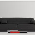 Modern Double Sofa Portuguese Leather Multiplayer Sofa 3d model