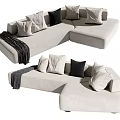 Modern Multiplayer Sofa 3d model