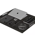 Apple Computer Combination Apple Computer Laptop Mobile Phone Tablet Office Supplies 3d model
