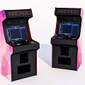 Modern Game Machine 3d model