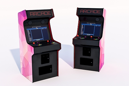 Modern Game Machine 3d model