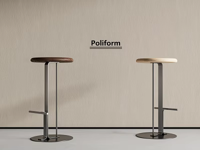 Modern Bar Chair Bar Stool 3d model