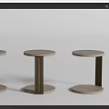 Modern Minimalist Side Tables With Wooden Tops Metal Frames Round Square Designs