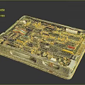 Computer Motherboard Computer Motherboard High-end Motherboard High-end Motherboard Gaming Motherboard Asus Motherboard 3d model