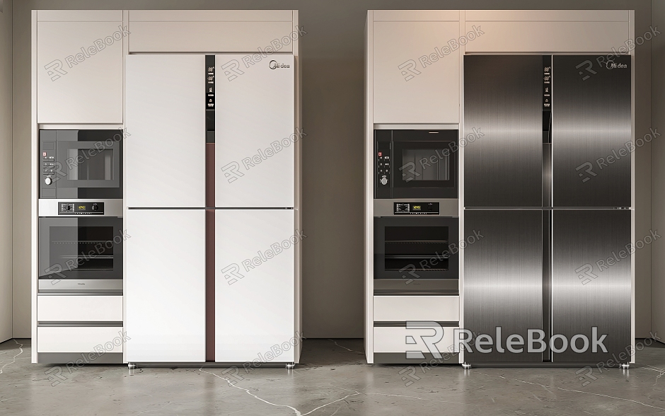 Modern Refrigerator Refrigerator Combination Home Appliances Double Door Refrigerator Three Door Refrigerator Four Door Refrigerator Kitchen model