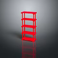 Iron frame large iron frame iron frame house factory industrial iron frame iron ladder rigid ladder work frame rigid scaffold 3d model