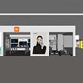 Modern Store Xiaomi Mobile Phone Store 3d model