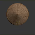 Eco Friendly Traditional Handmade Bamboo Woven Conical Cover for Daily Household Use