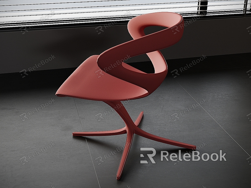 Modern single chair model