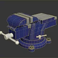 Vise vise tools Hardware tools Processing tools Furniture Realistic 3d model