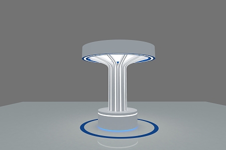 Modern pillar shape 3d model