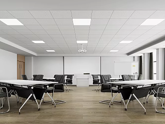 Modern Training Room 3d model