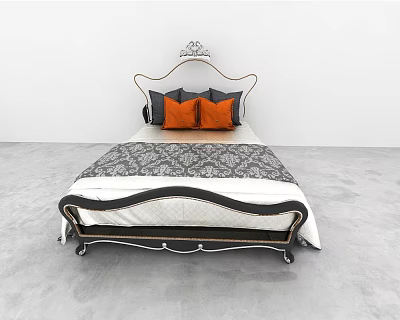 Bed combination 3d model Bed combination 3d model