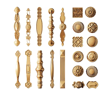Jane's door handle 3d model