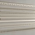 Modern line gypsum line ceiling gypsum line 3d model