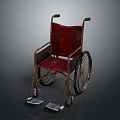 Industrial Equipment Wheelchair Style Heavy Duty Metal Frame For Industrial Use