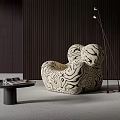 Modern Lazy Sofa 3d model