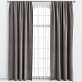 Modern Curtain 3d model