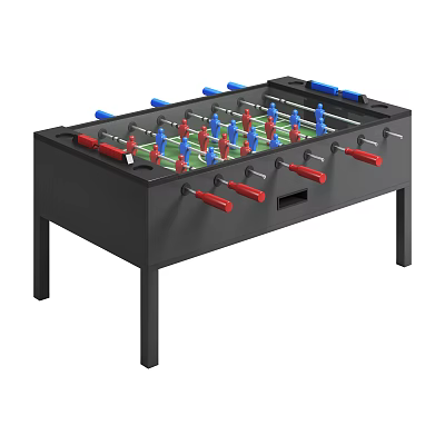 Modern table football table football 3d model