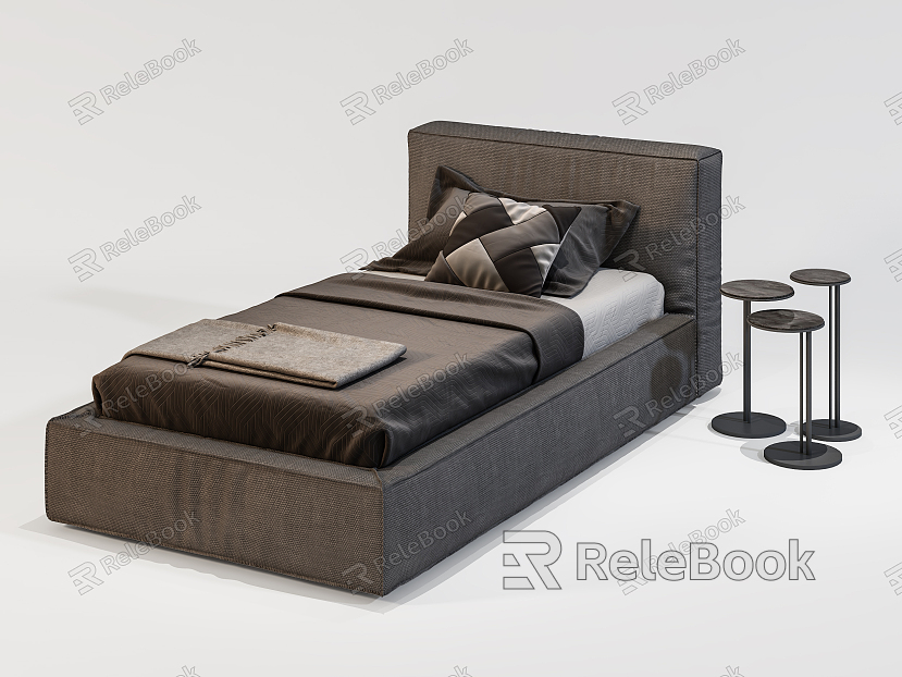 Modern Single Bed model