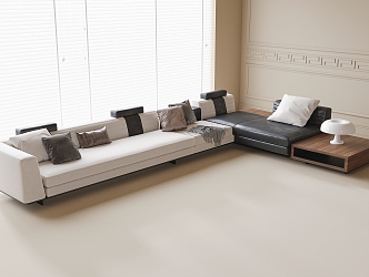 Corner Multiplayer Sofa 3d model