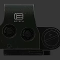 Tactical Weapon Sights with Various Camouflage and Gray Designs for Firearms