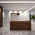Modern Conference Room Interior With Long Table Black Chairs TV And Circular Ceiling Lights