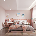 Modern Children's Room Boys Children's Room 3d model